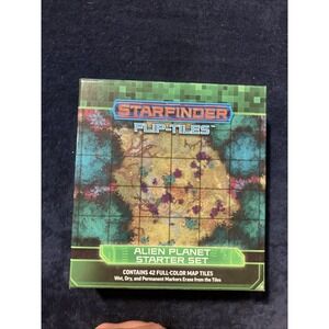 Starfinder RPG Flip-Tiles Alien Planet Starter Set 42 Map Tiles Paizo PZO7502